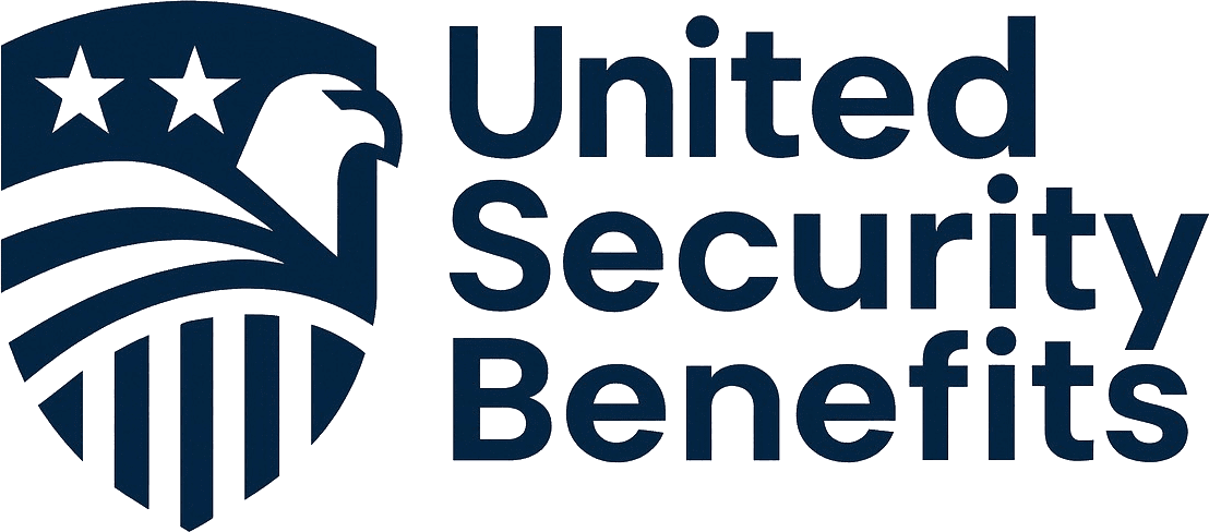 Logo of United Security Benefits featuring a shield and text.